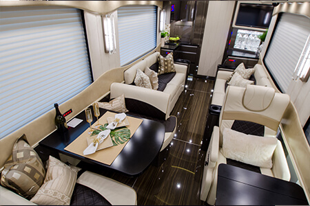 Newell Coach VIP Amenities