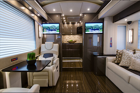 Newell Coach Interior