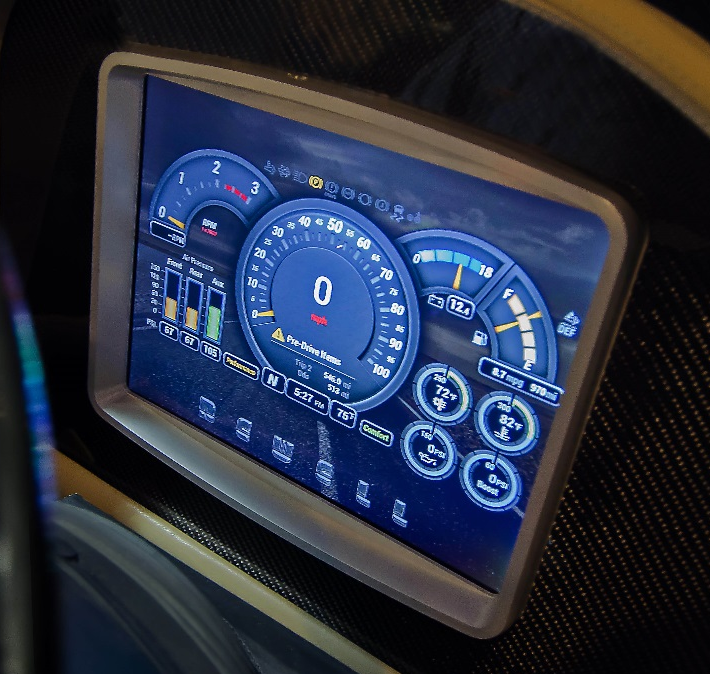 Newell Coach Instrument Cluster